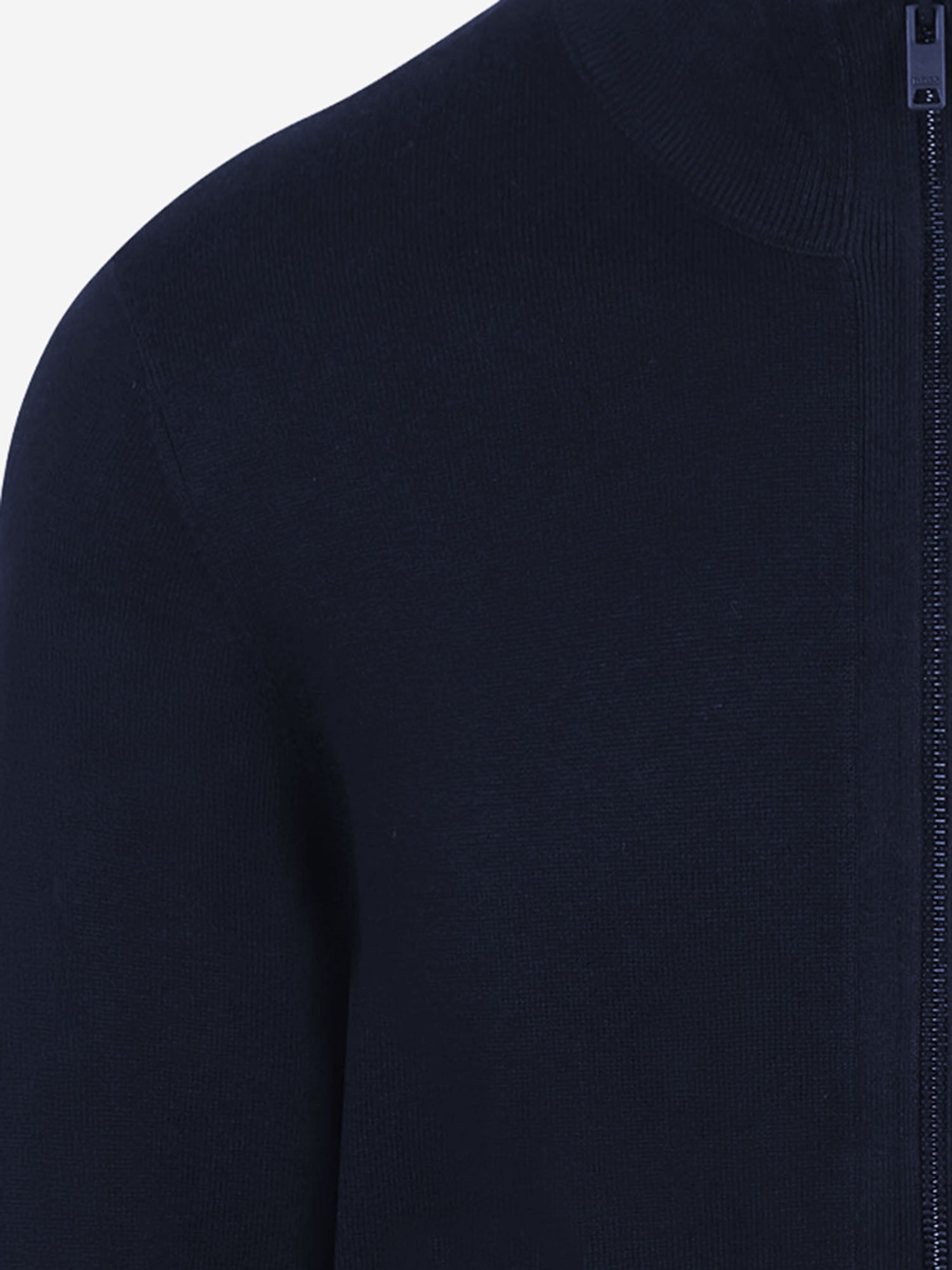 CARDIGAN IN COTONE E CASHMERE CON ZIP 50543692 404 HUGO BOSS 