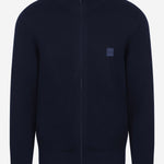 CARDIGAN IN COTONE E CASHMERE CON ZIP 50543692 404 HUGO BOSS 