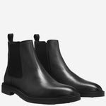 Stivaletti Chelsea in pelle lucida 50552527 001 HUGO BOSS 