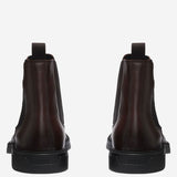 Stivaletti Chelsea in pelle lucida 50552527 201 HUGO BOSS 