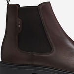 Stivaletti Chelsea in pelle lucida 50552527 201 HUGO BOSS 