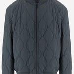 GIACCA IN NYLON CON MOTIVO TRAPUNTATO 50563618 377 HUGO BOSS 
