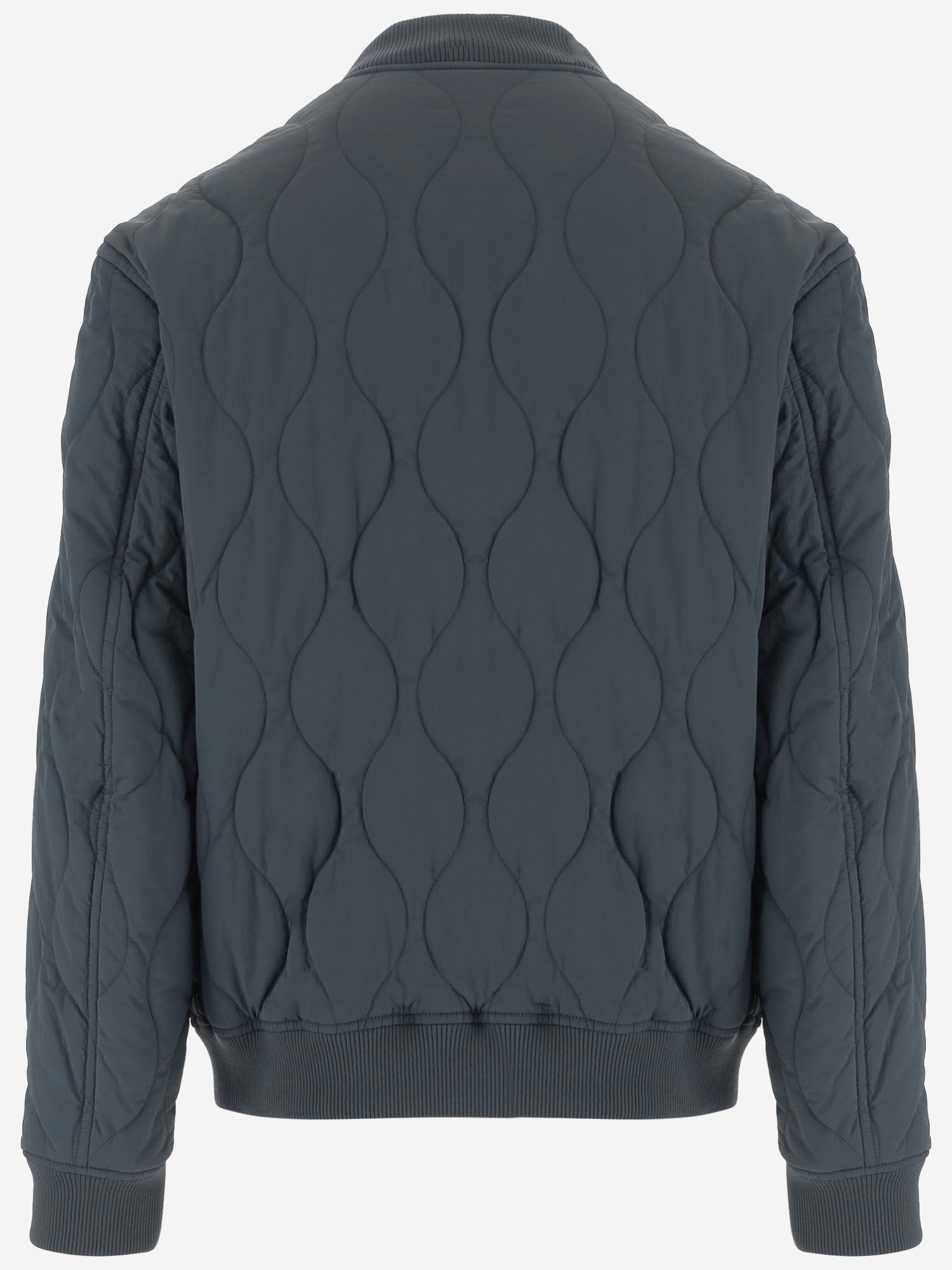 GIACCA IN NYLON CON MOTIVO TRAPUNTATO 50563618 377 HUGO BOSS 
