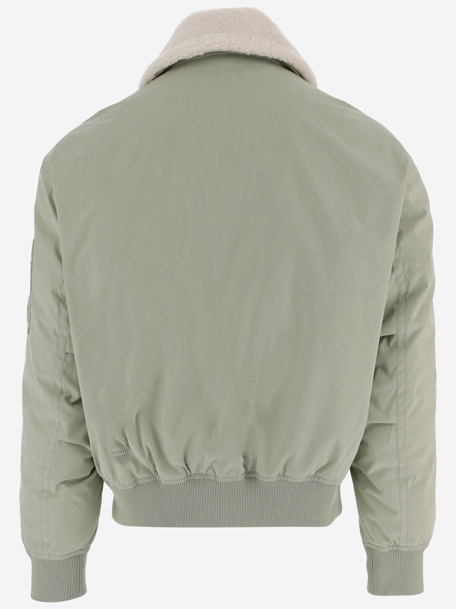 GIACCA IN NYLON CON COLLO SHEARLING 50565675 370 HUGO BOSS 