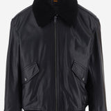 GIACCA JOPEAK IN PELLE 50566594 001 HUGO BOSS 