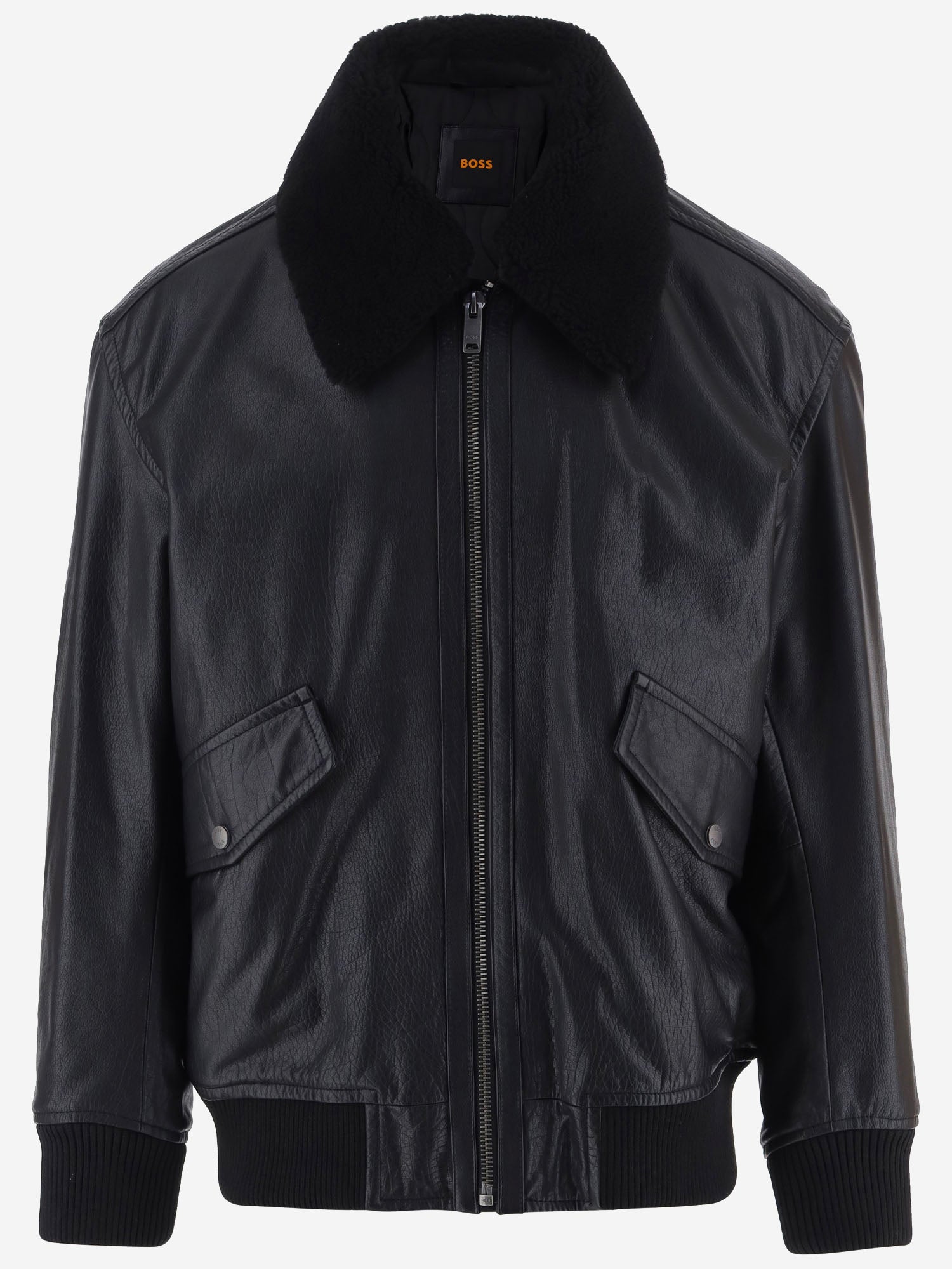 GIACCA JOPEAK IN PELLE 50566594 001 HUGO BOSS 