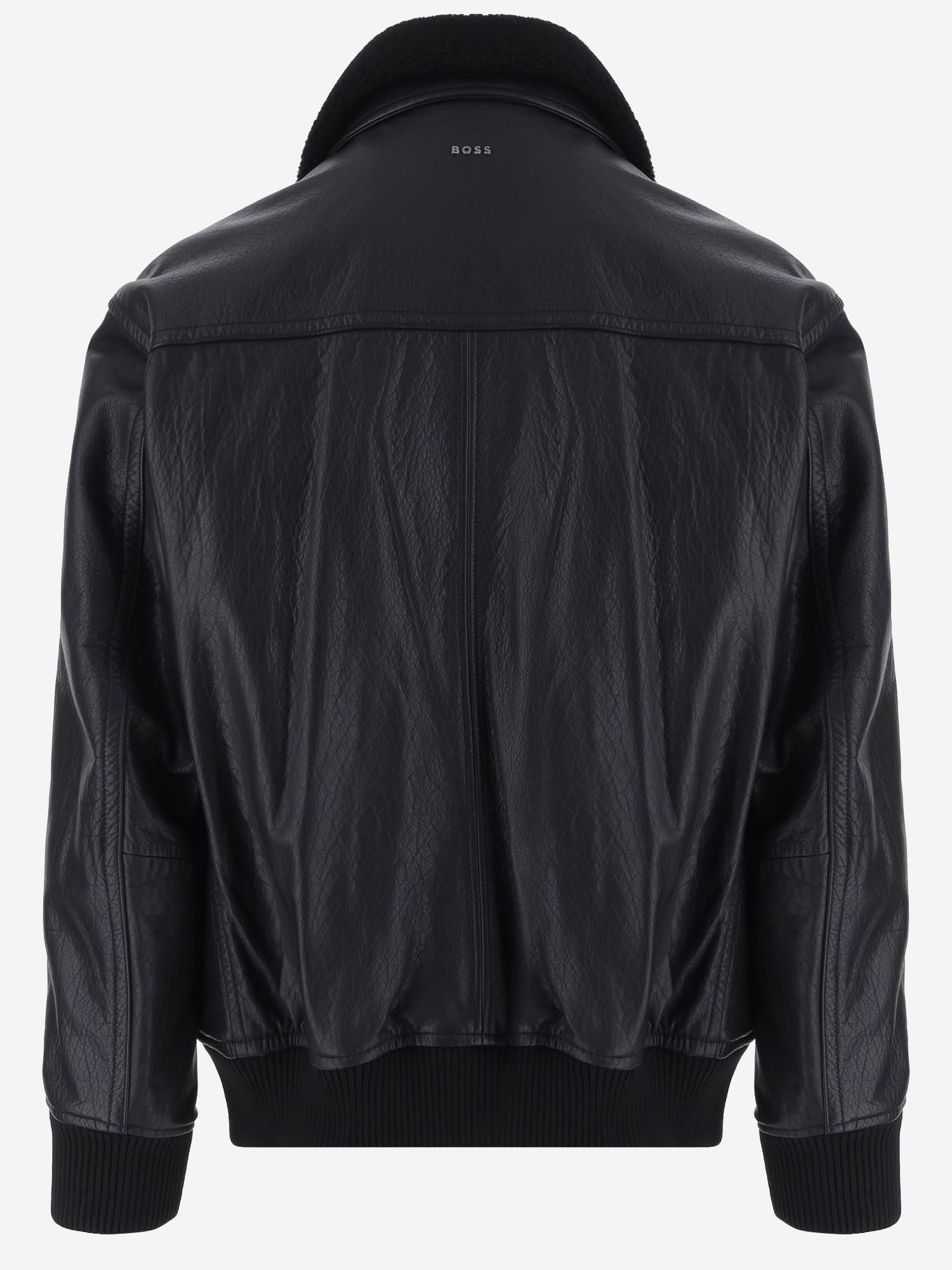 GIACCA JOPEAK IN PELLE 50566594 001 HUGO BOSS 