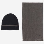 SET DA DUE PEZZI IN COTONE E LANA 50569472 001 HUGO BOSS 
