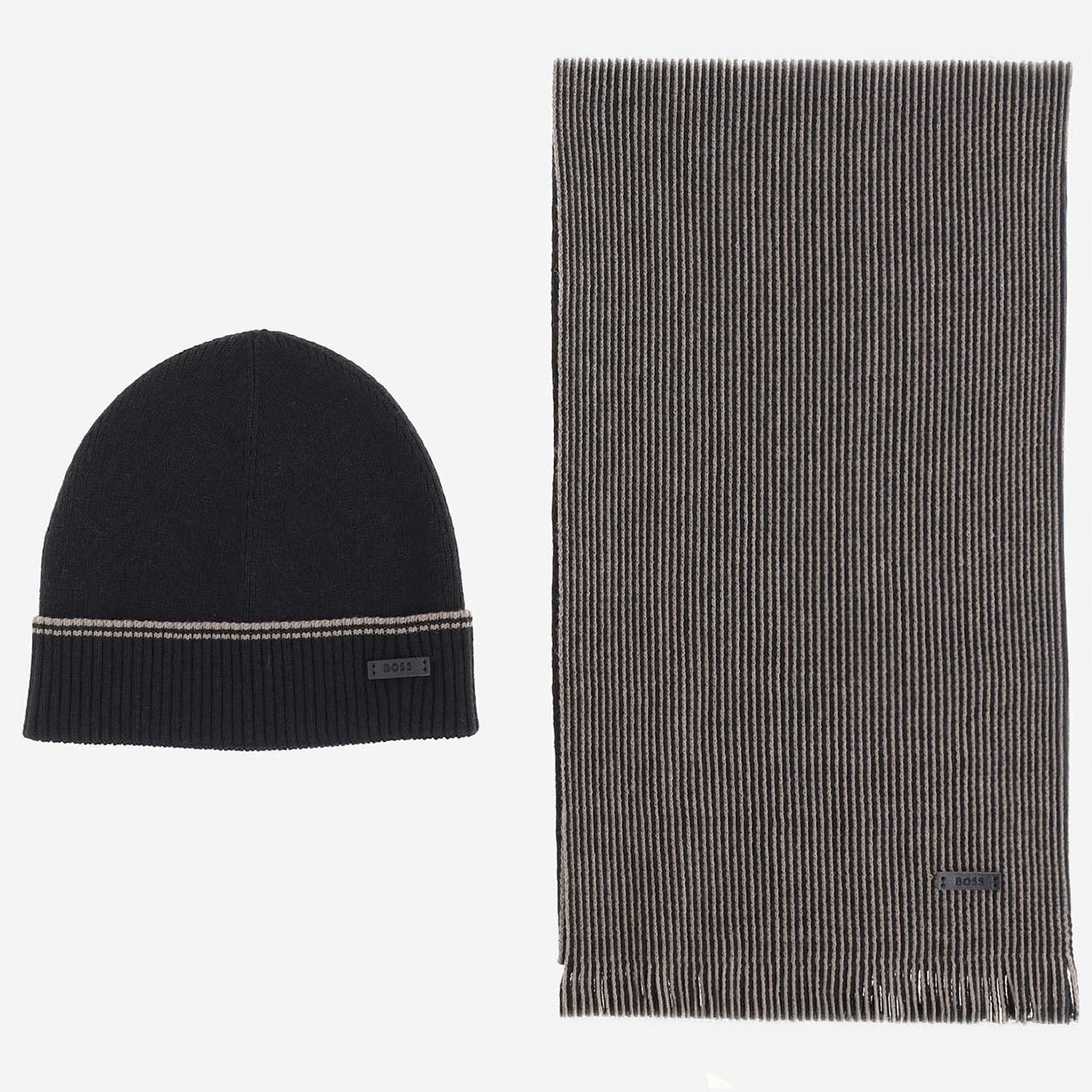 SET DA DUE PEZZI IN COTONE E LANA 50569472 001 HUGO BOSS 