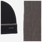 SET DA DUE PEZZI IN COTONE E LANA 50569472 001 HUGO BOSS 