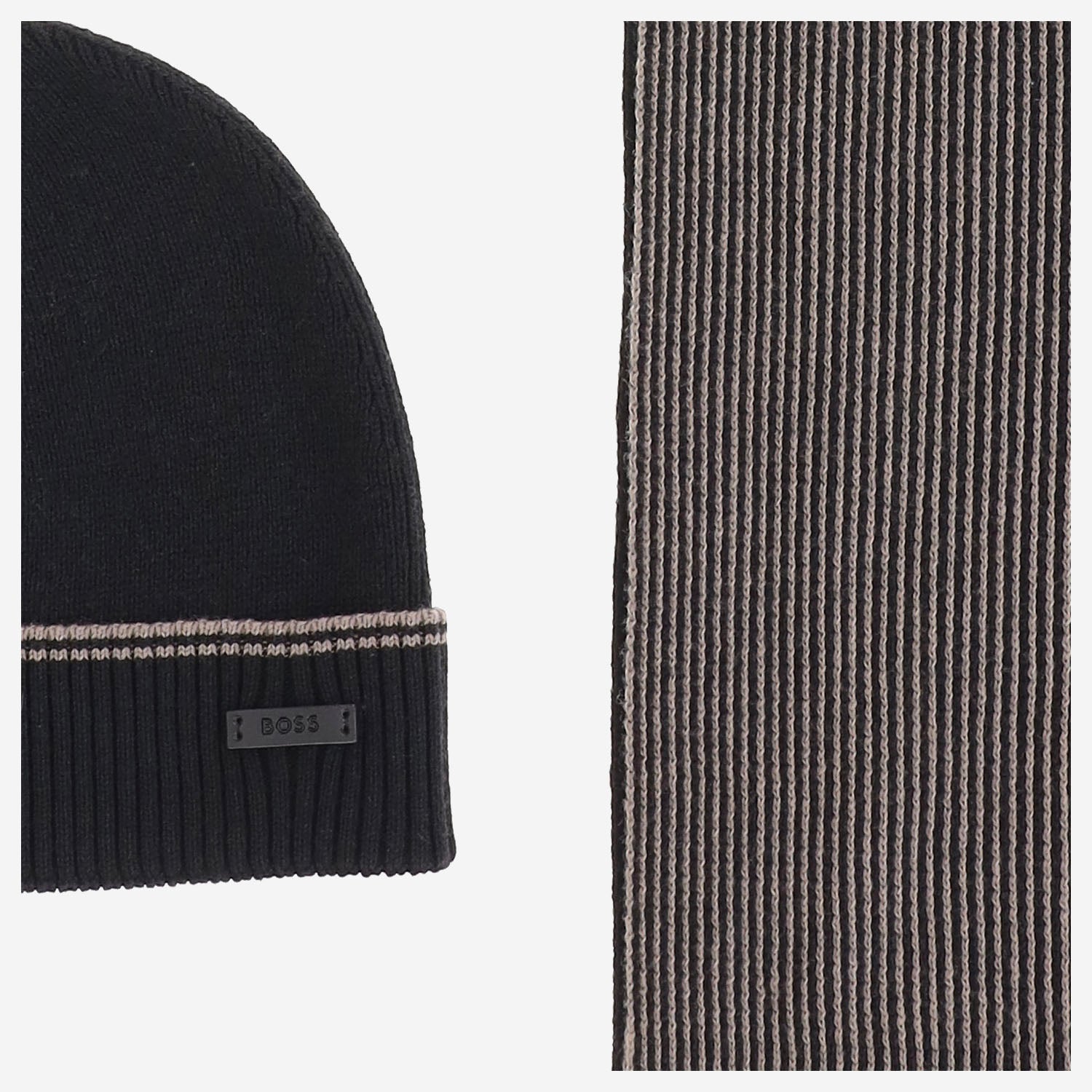SET DA DUE PEZZI IN COTONE E LANA 50569472 001 HUGO BOSS 