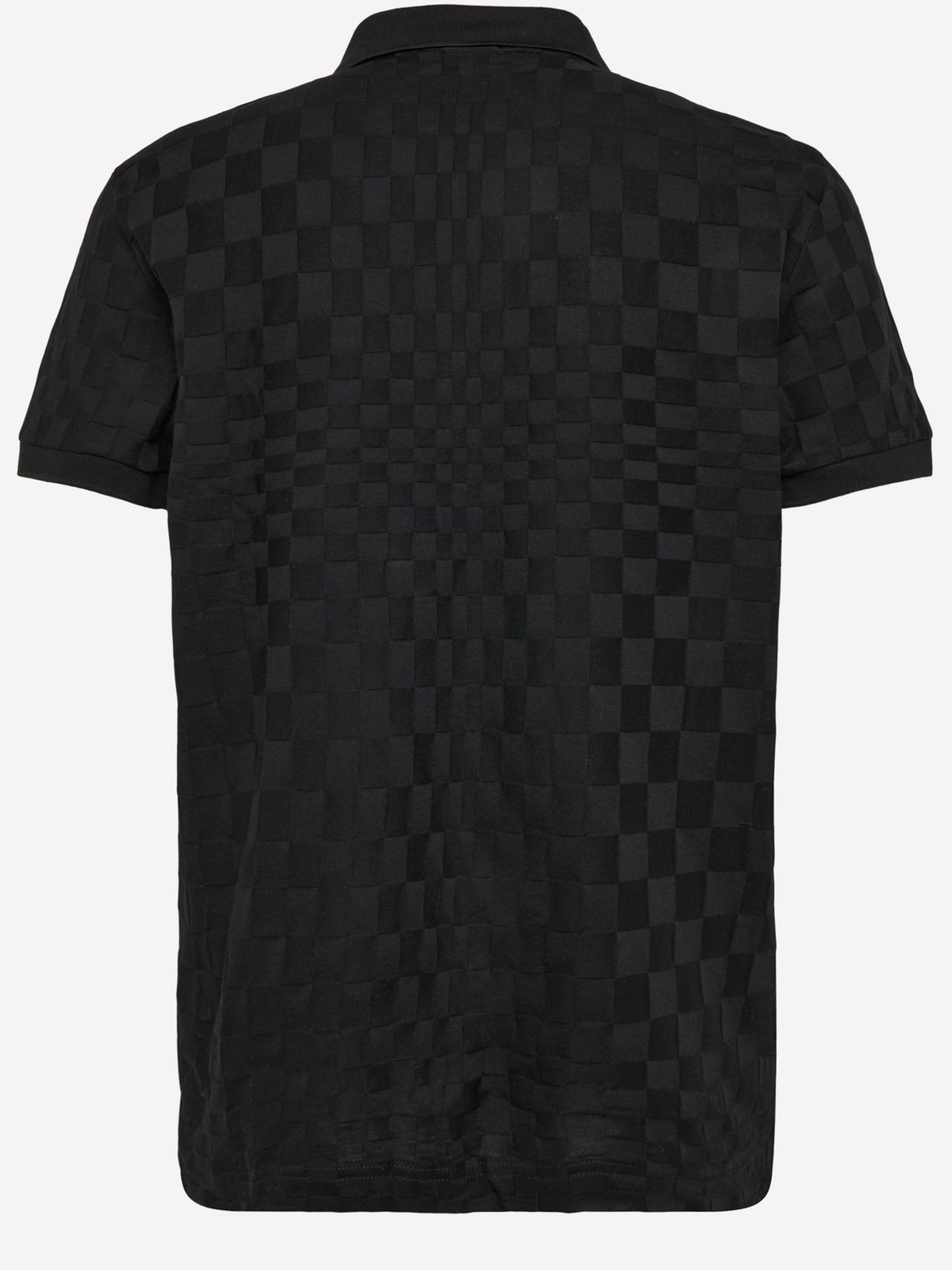 POLO IN COTONE CON MOTIVO A SCACCHI 50570908 001 HUGO BOSS 