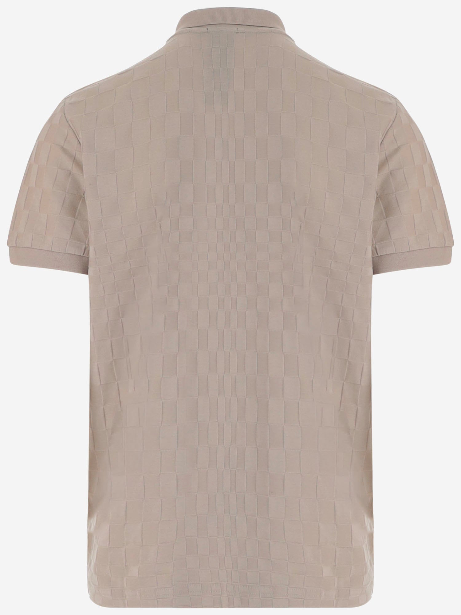 POLO IN COTONE CON MOTIVO A SCACCHI 50570908 299 HUGO BOSS 