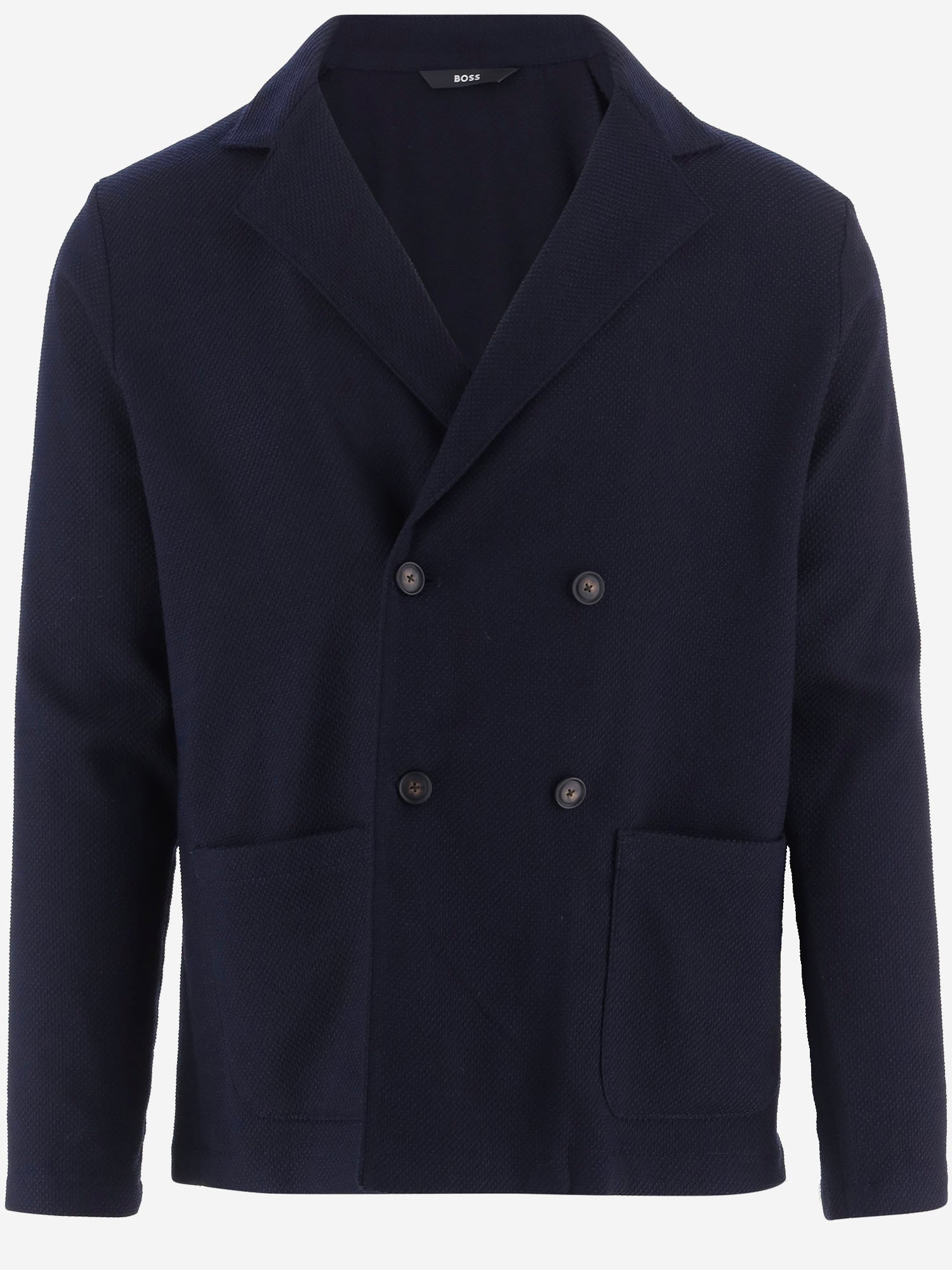 GIACCA IN MISTO LANA STRETCH 50571158 404 HUGO BOSS 