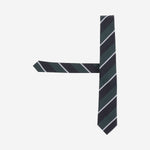 CRAVATTA IN MISTO SETA CON MOTIVO A RIGHE 50571680 350 HUGO BOSS 
