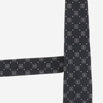 CRAVATTA IN MISTO SETA CON MOTIVO FANTASIA 50571683 001 HUGO BOSS 