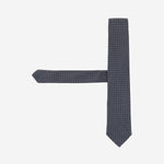 CRAVATTA IN MISTO SETA CON MOTIVO FANTASIA 50571684 406 HUGO BOSS 