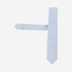 CRAVATTA IN MISTO SETA TINTA UNITA 50571759 454 HUGO BOSS 
