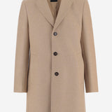 CAPPOTTO MONOPETTO IN MISTO LANA 50571812 260 HUGO BOSS 