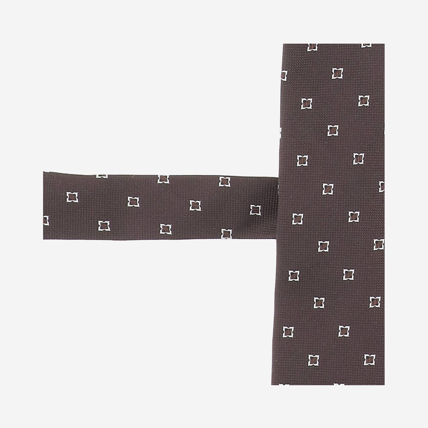 CRAVATTA IN SETA CON MOTIVO FANTASIA 50571919 210 HUGO BOSS 