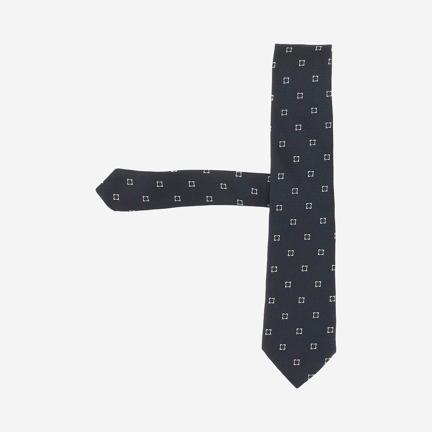 CRAVATTA IN SETA CON MOTIVO FANTASIA 50571919 405 HUGO BOSS 