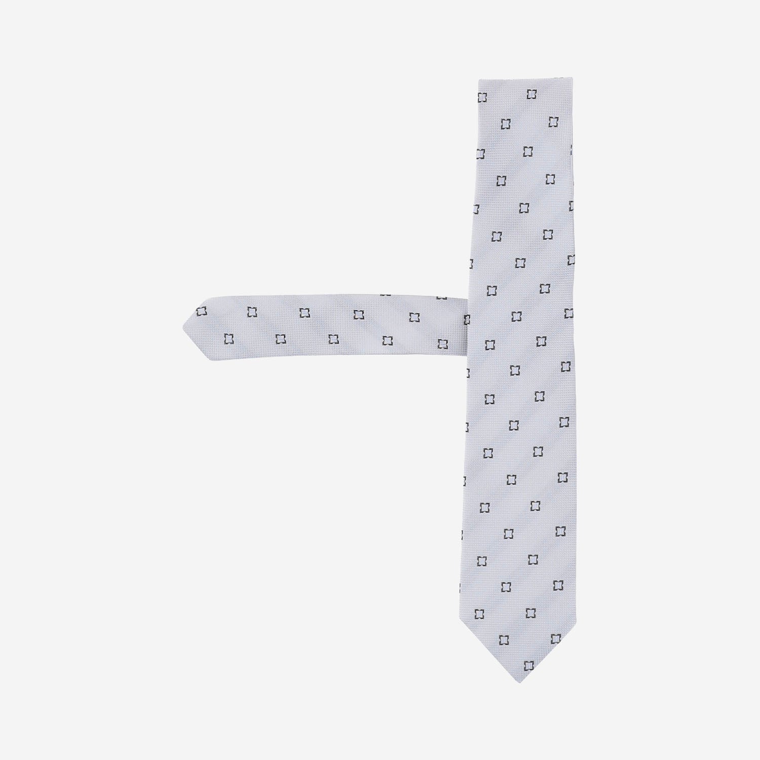 CRAVATTA IN SETA CON MOTIVO FANTASIA 50571919 450 HUGO BOSS 