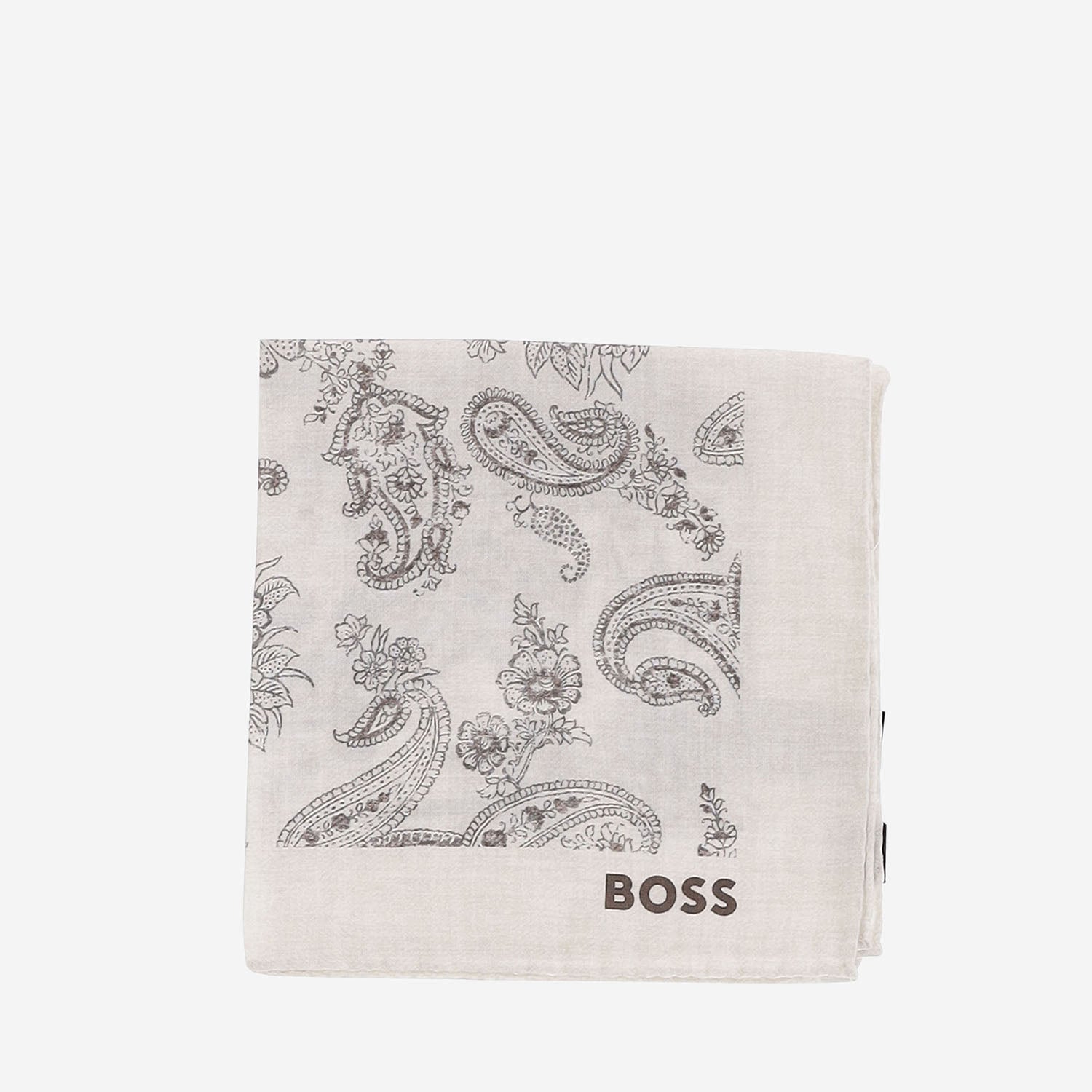 POCHETTE IN LYOCEL CON LOGO 50572092 118 HUGO BOSS 