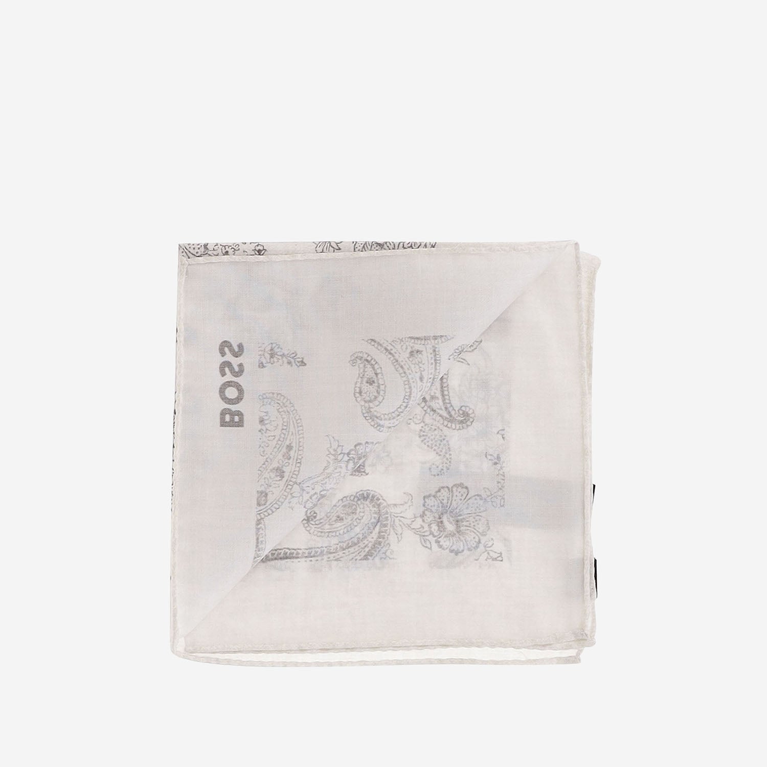 POCHETTE IN LYOCEL CON LOGO 50572092 118 HUGO BOSS 