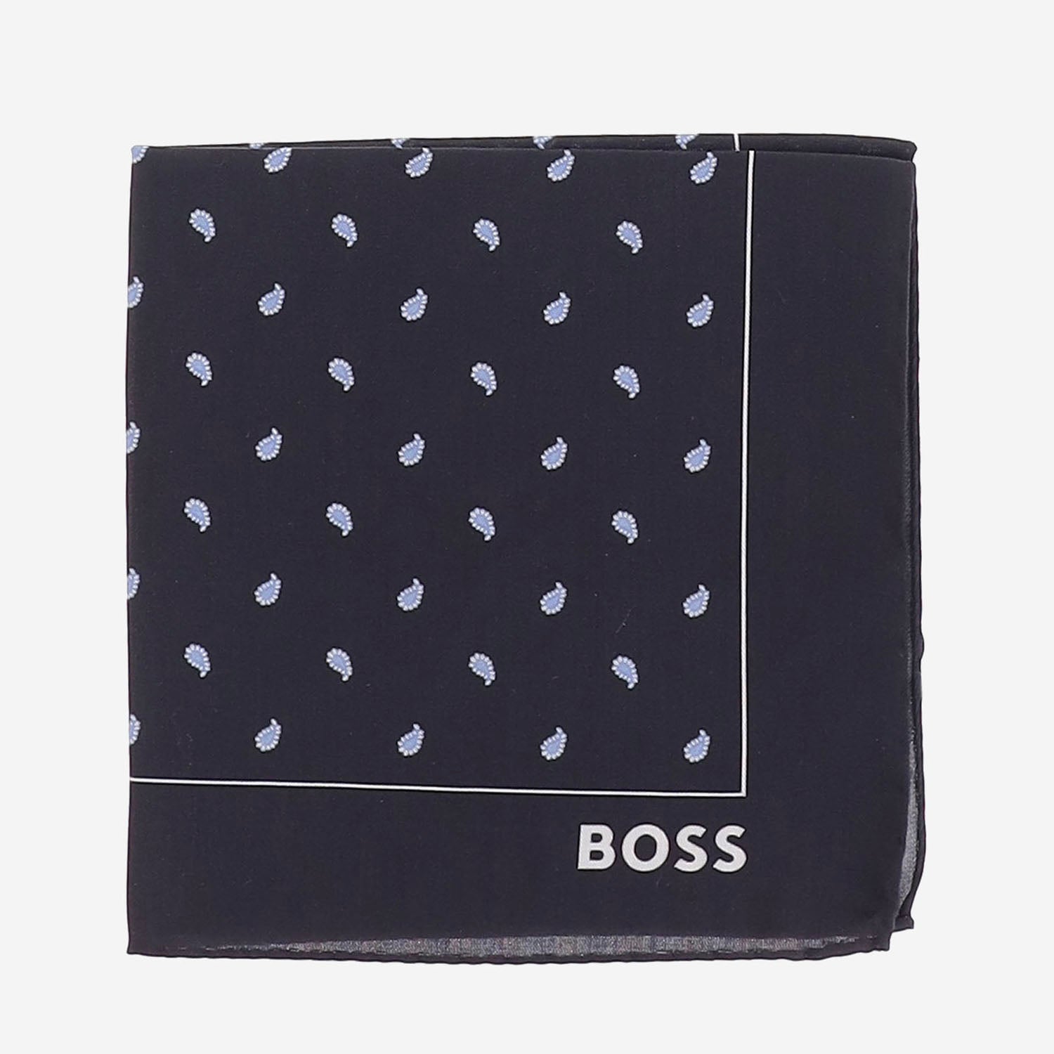 POCHETTE IN LYOCELL CON LOGO 50572092 405 HUGO BOSS 
