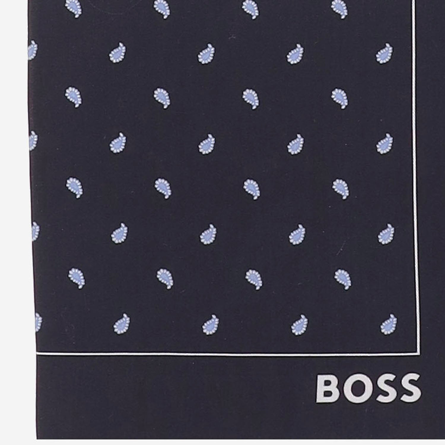 POCHETTE IN LYOCELL CON LOGO 50572092 405 HUGO BOSS 