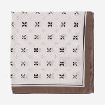 POCHETTE IN SETA CON LOGO 50572111 118 HUGO BOSS 