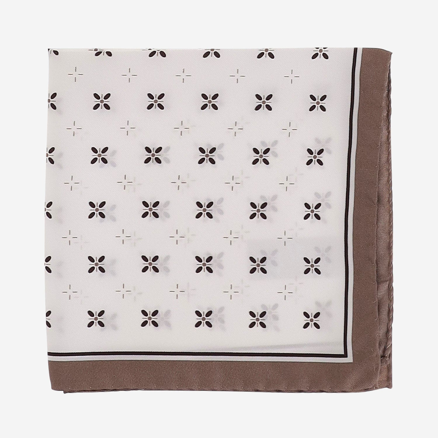 POCHETTE IN SETA CON LOGO 50572111 118 HUGO BOSS 
