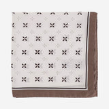 POCHETTE IN SETA CON LOGO 50572111 118 HUGO BOSS 