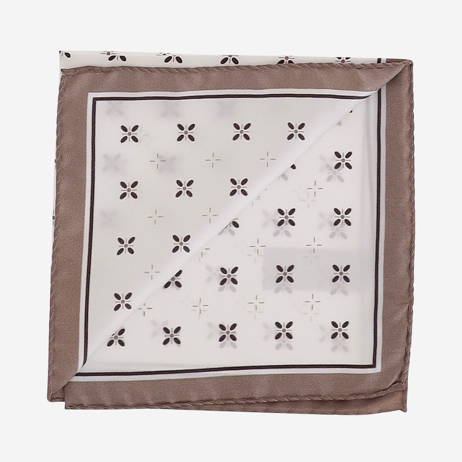 POCHETTE IN SETA CON LOGO 50572111 118 HUGO BOSS 