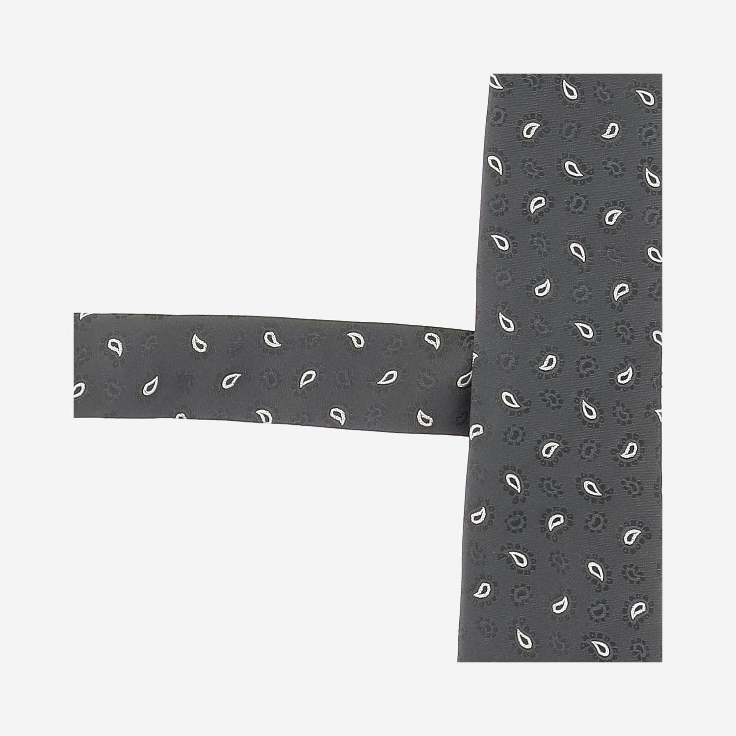 CRAVATTA IN MISTO SETA CON MOTIVO FANTASIA 50572330 029 HUGO BOSS 