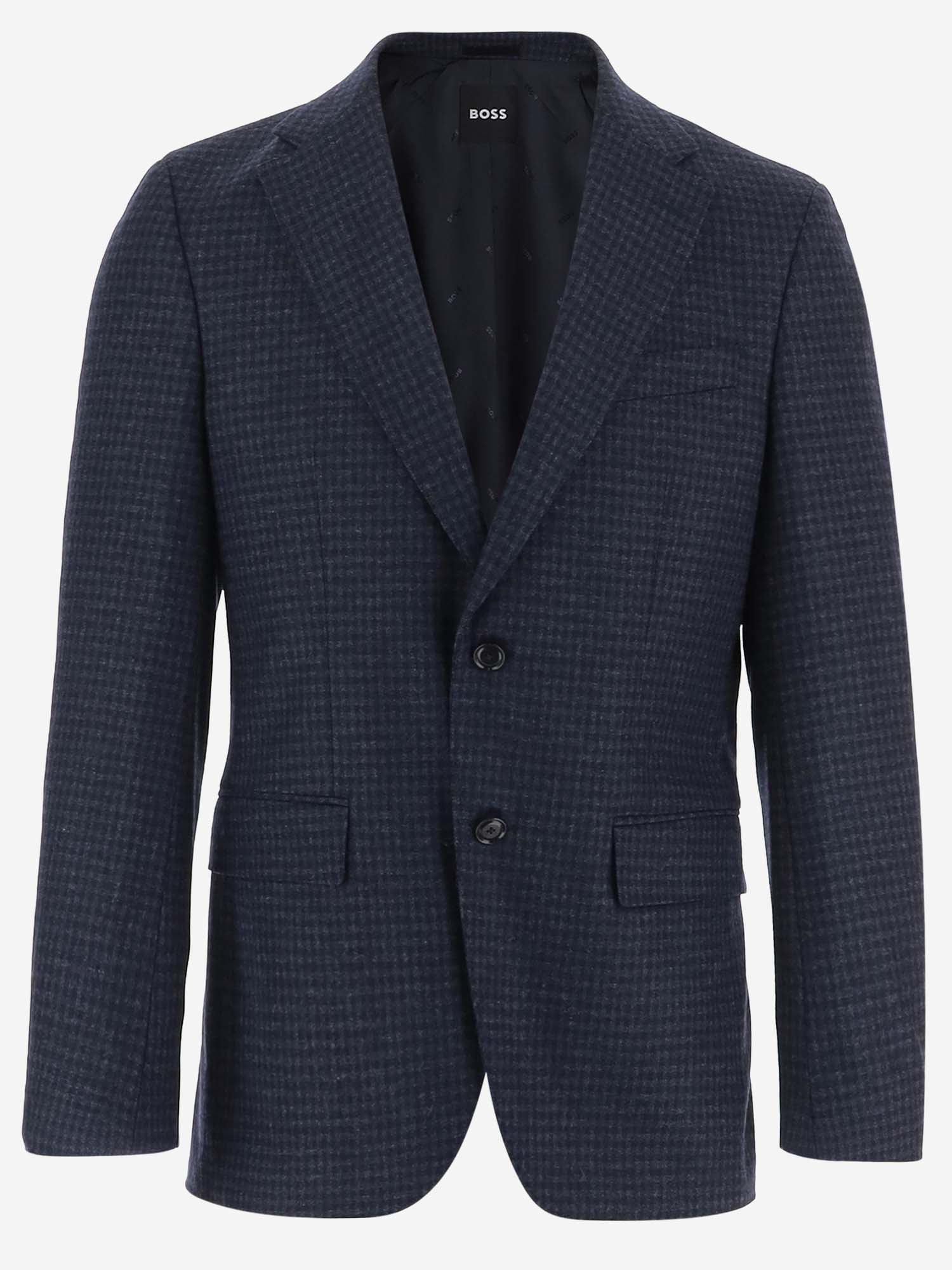 GIACCA H-HUTSON IN MISTO LANA STRETCH 50572333 404 HUGO BOSS 