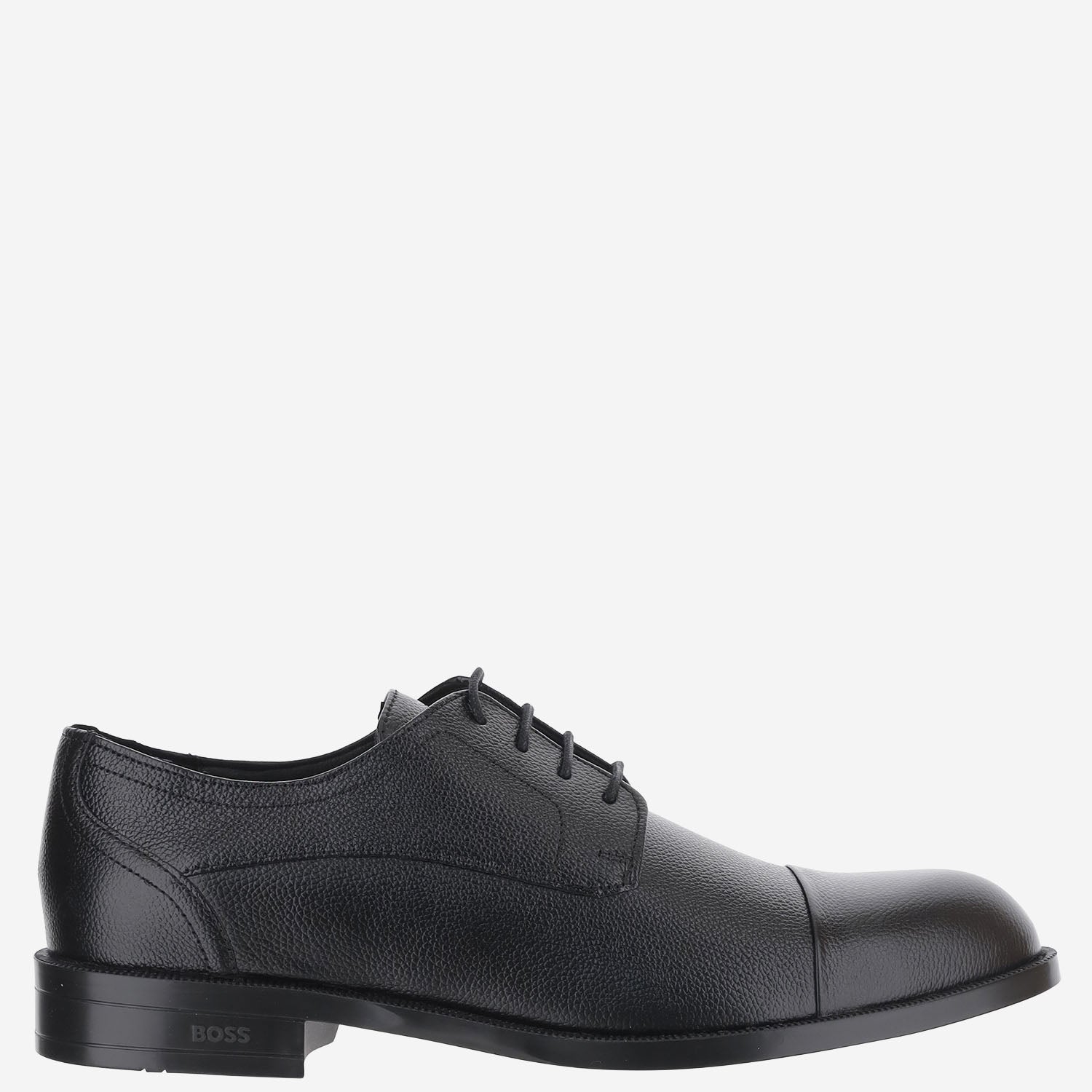 MOCASSINI IN PELLE MARTELLATA 50573315 001 HUGO BOSS 