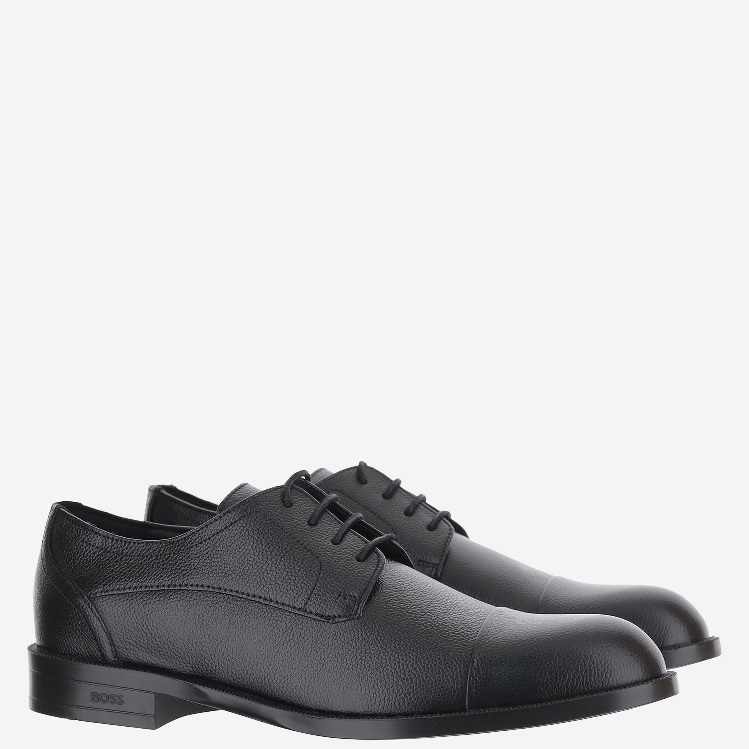 MOCASSINI IN PELLE MARTELLATA 50573315 001 HUGO BOSS 