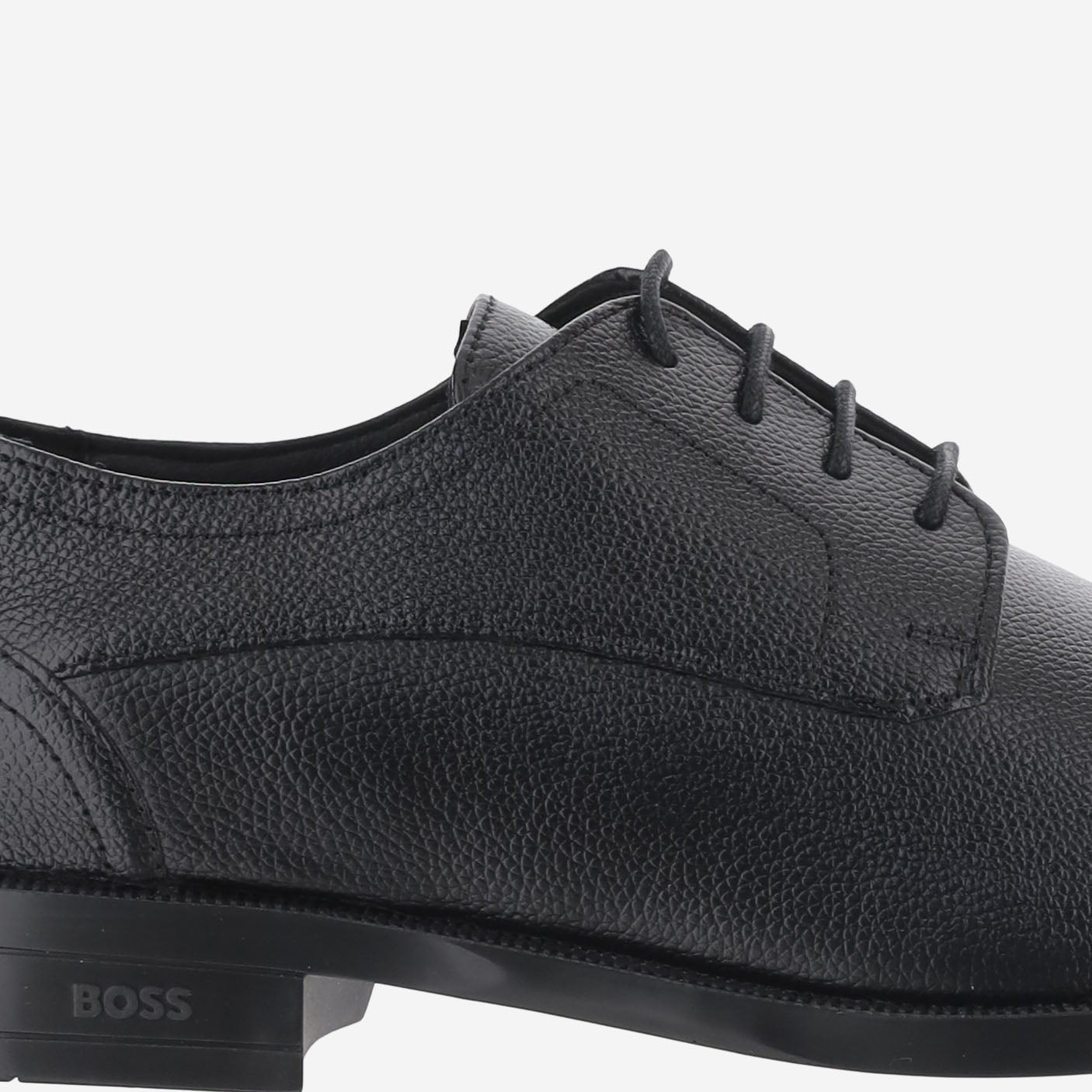 MOCASSINI IN PELLE MARTELLATA 50573315 001 HUGO BOSS 