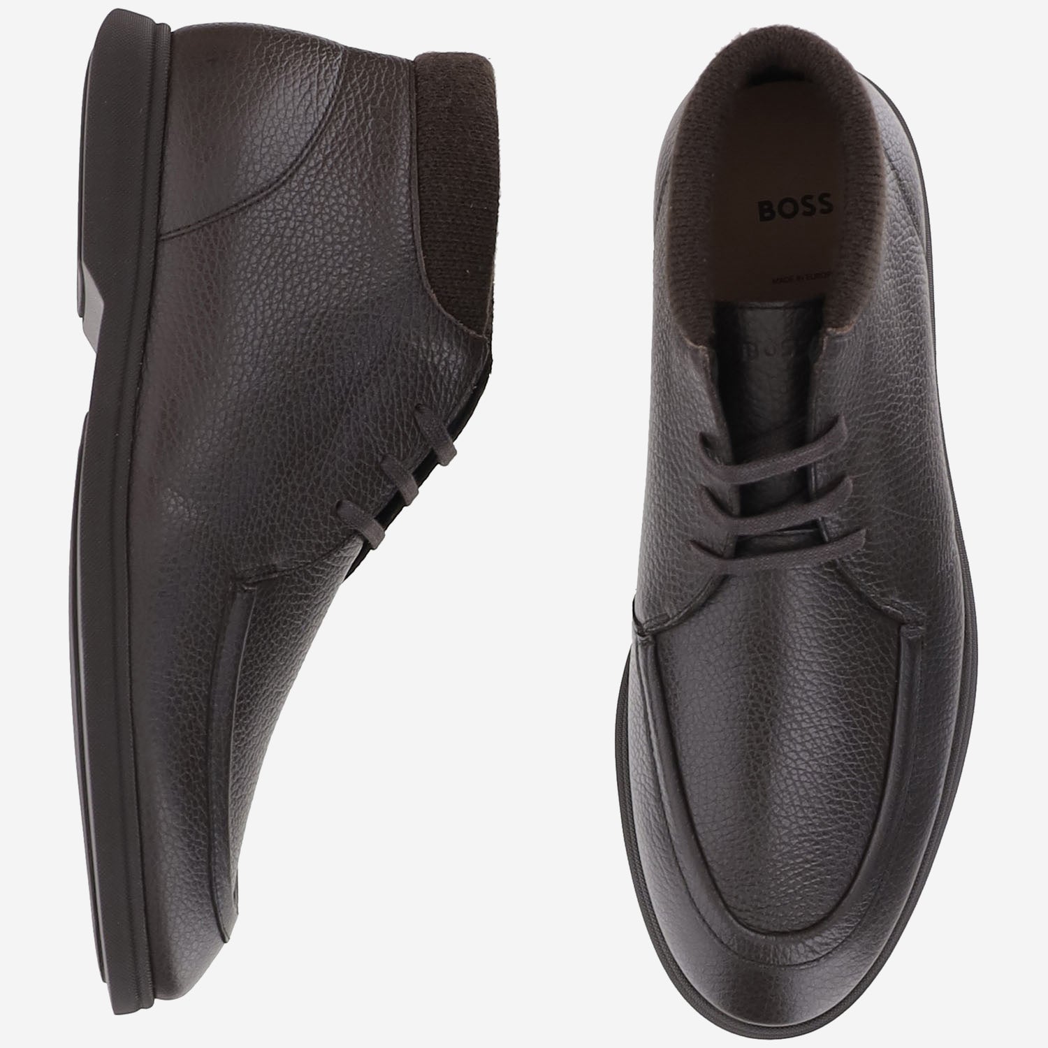 MOCASSINI IN PELLE MARTELLATA 50573356 205 HUGO BOSS 