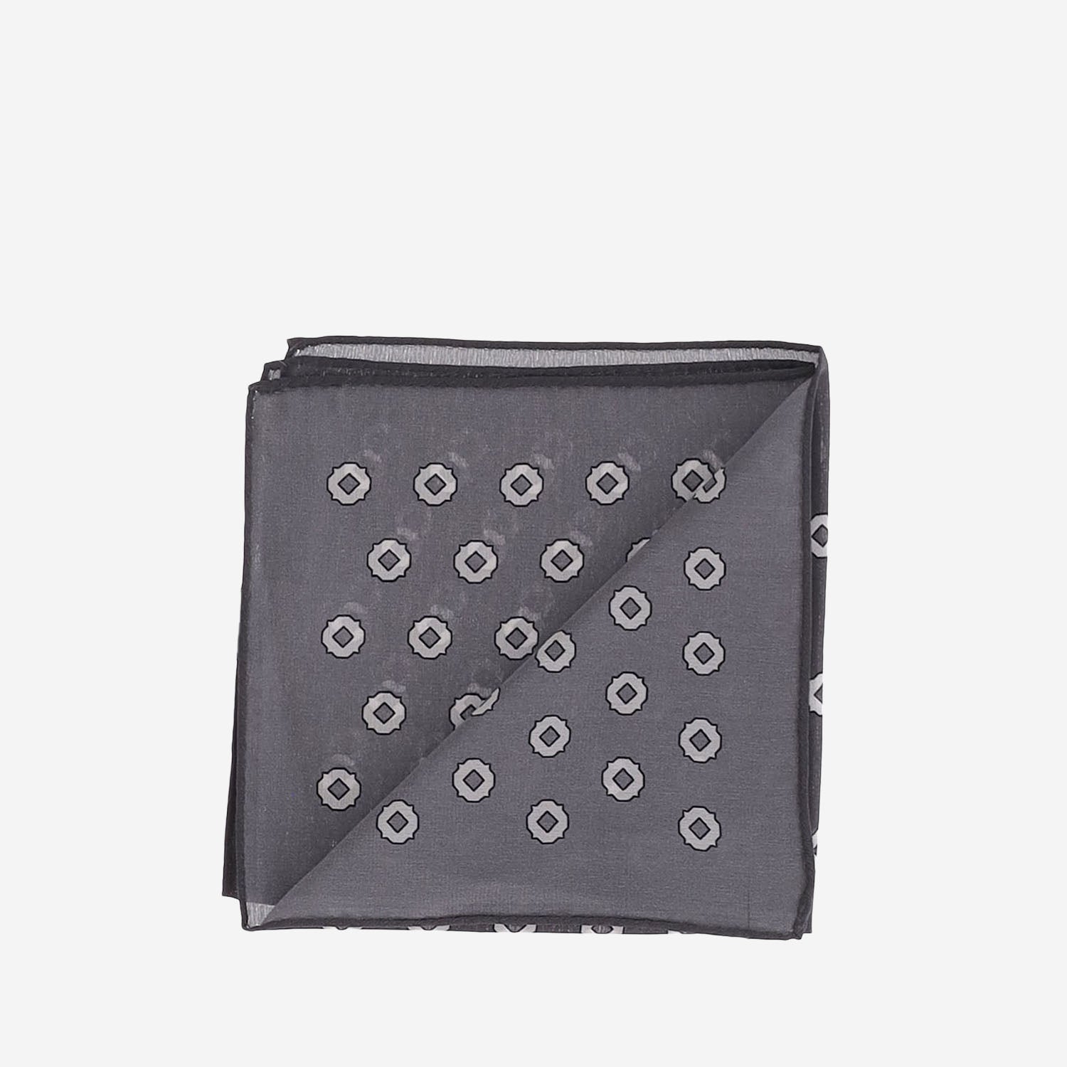 POCHETTE IN SETA CON LOGO 50573738 030 HUGO BOSS 