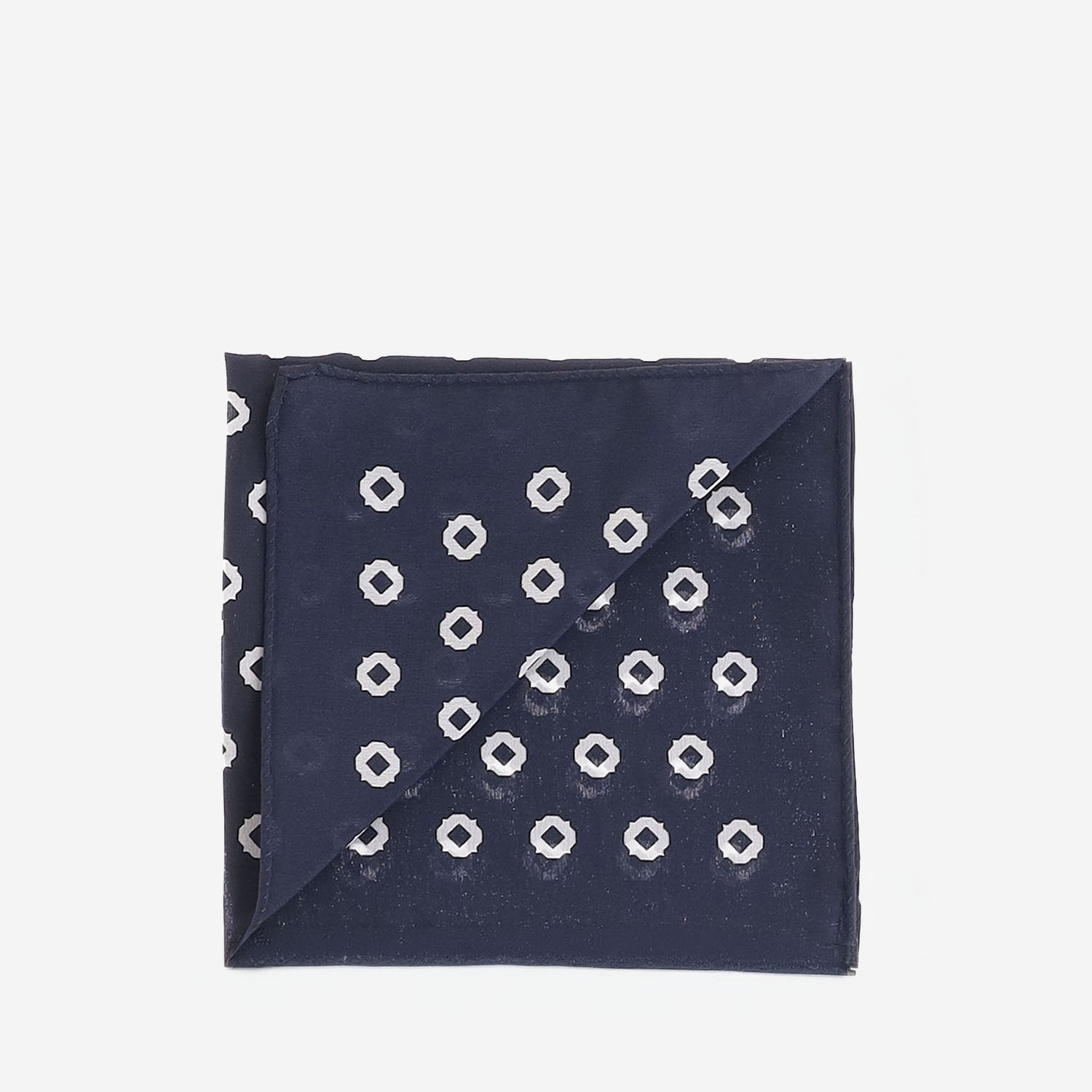 POCHETTE IN SETA CON LOGO 50573738 414 HUGO BOSS 