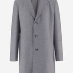 CAPPOTTO IN LANA CON MOTIVO PIED DE POULE 50574394 030 HUGO BOSS 