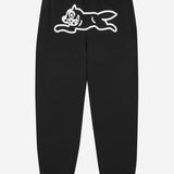 PANTALONI IN COTONE CON LOGO IC23211 BLACK ICECREAM 