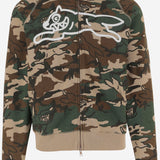 FELPA IN COTONE CON MOTIVO CAMOUFLAGE IC24S38 MULTI ICECREAM 