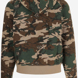 FELPA IN COTONE CON MOTIVO CAMOUFLAGE IC24S38 MULTI ICECREAM 