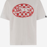 T-SHIRT IN COTONE CON LOGO IC25379 WHITE ICECREAM 