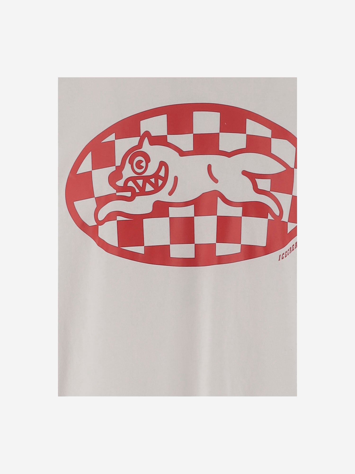 T-SHIRT IN COTONE CON LOGO IC25379 WHITE ICECREAM 