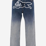 JEANS IN DENIM DI COTONE CON STAMPA ICECREAM ICDP26267 MID WASH BLUE ICECREAM 