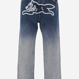 JEANS IN DENIM DI COTONE CON STAMPA ICECREAM ICDP26267 MID WASH BLUE ICECREAM 